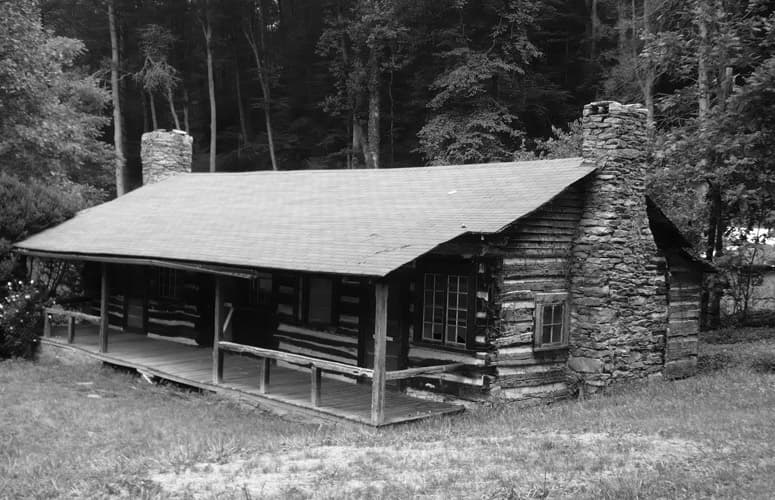 Log Cabin Rehabilitation Before