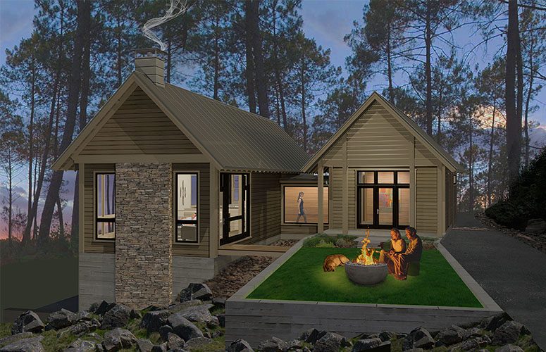 Lake James Home Rendering