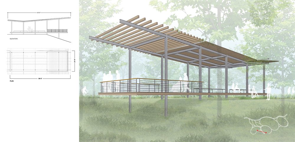 Karen Cragnolin Park Pavilion Rendering