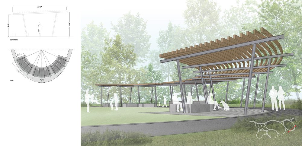 Karen Cragnolin Park Trellis Rendering